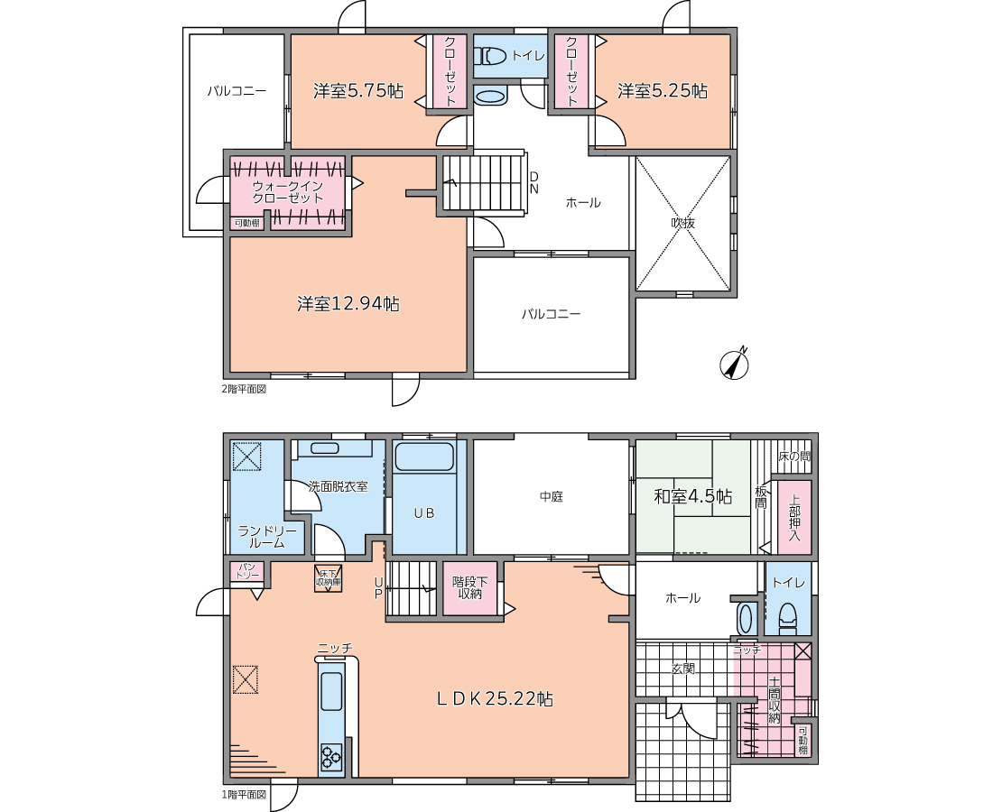 注文住宅　間取りS様邸